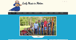 Desktop Screenshot of earlymusicinmotion.org